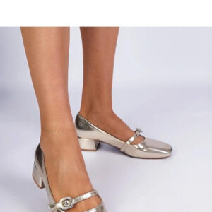 Czółenka Model Elifat 5506 Gold - PRIMO