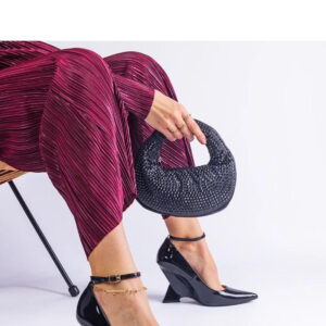 Czółenka Model Florianda E400 Black - PRIMO