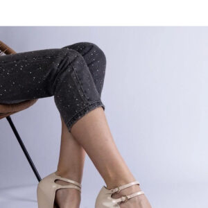 Czółenka Model Vizario E30062 Beige - PRIMO