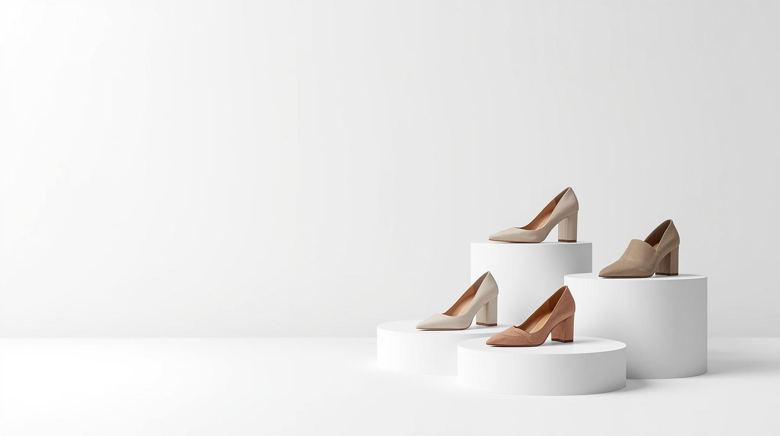 baner kategori obuwie damskie -obuwie na jasnym tle