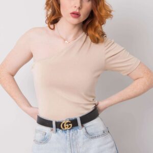 Bluzka Model 95-BZ-190101.21P Light Beige - Rue Paris