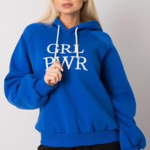 Bluza Damska Model EM-BL-651/3.39X Cobalt - Ex Moda