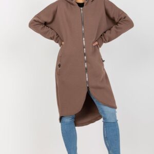Bluza Damska Model RV-BL-4858-1.99P Brown - Rue Paris
